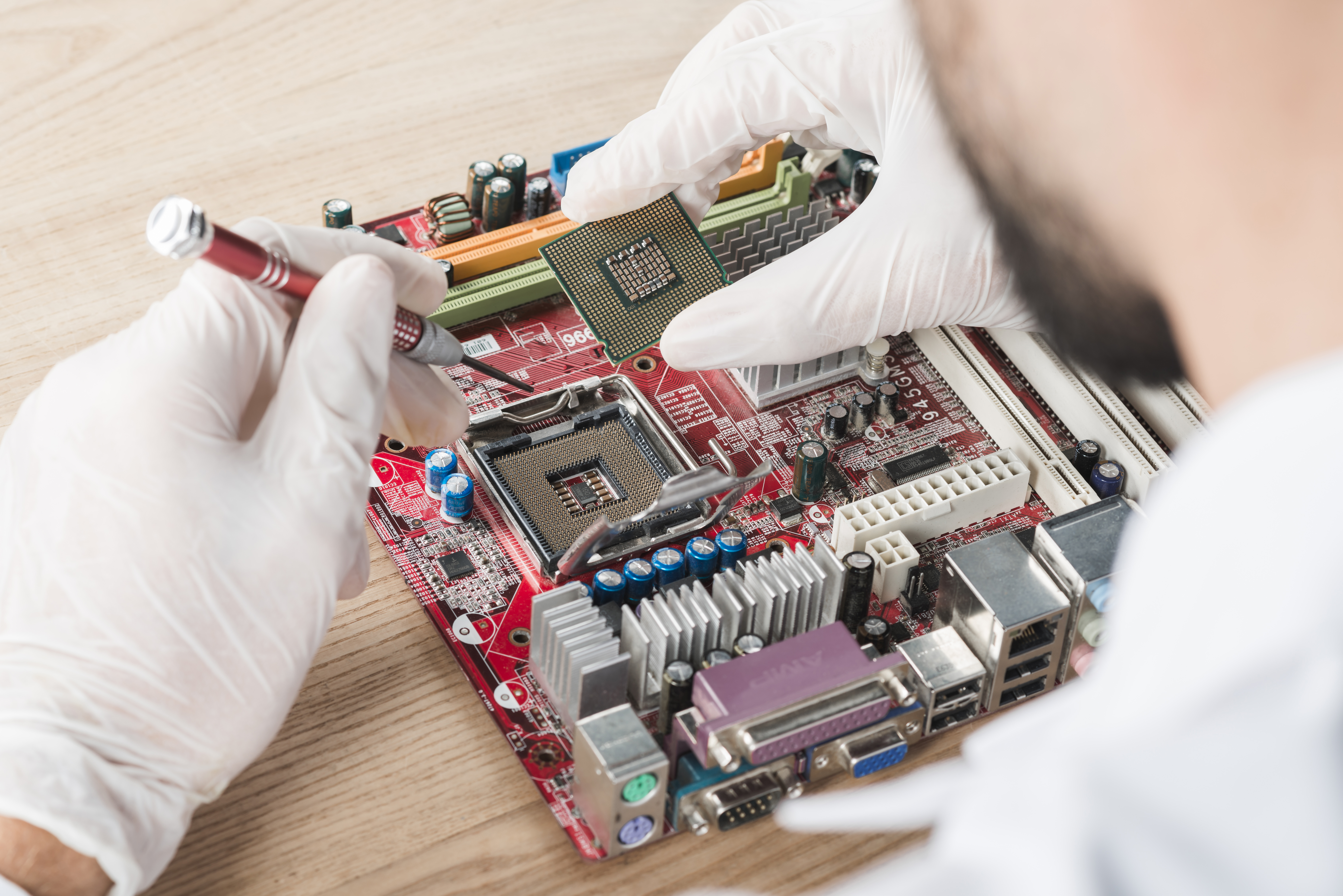 Motherboard repair 