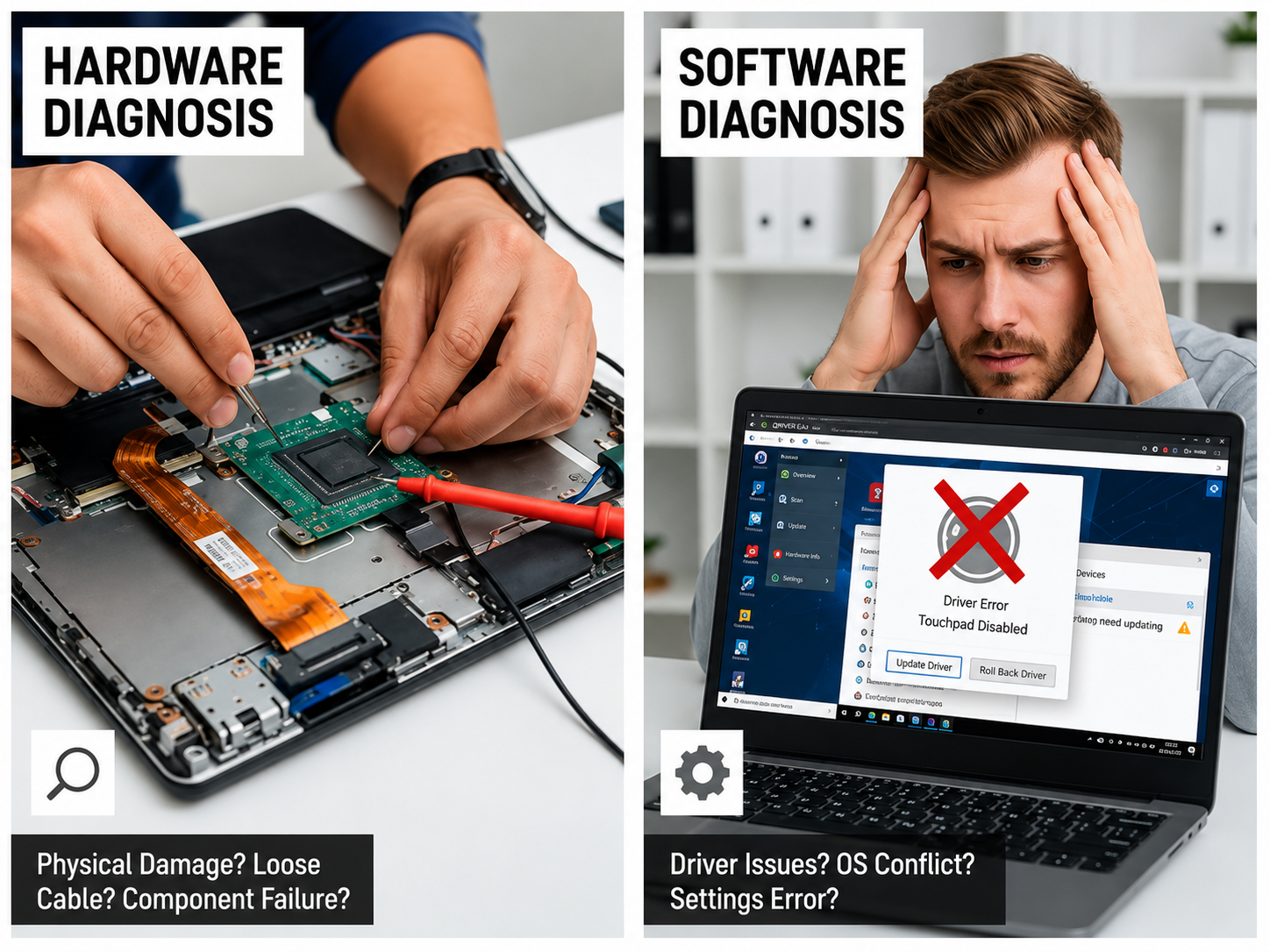 Laptop Touchpad Not Working? Hardware vs. Driver Fix Guide