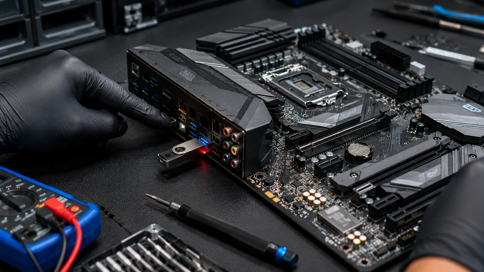 Recovering a Bricked Motherboard Using BIOS Flashback – Step-by-Step