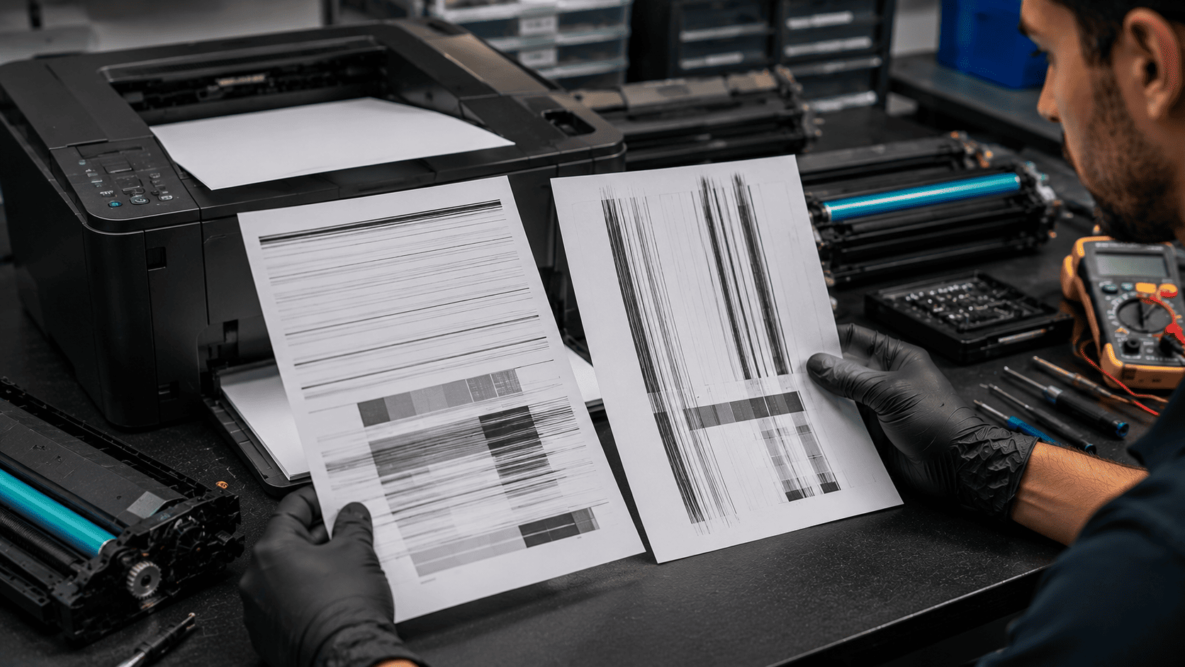 Print Quality Diagnostic: Horizontal vs Vertical Lines and What They Mean
