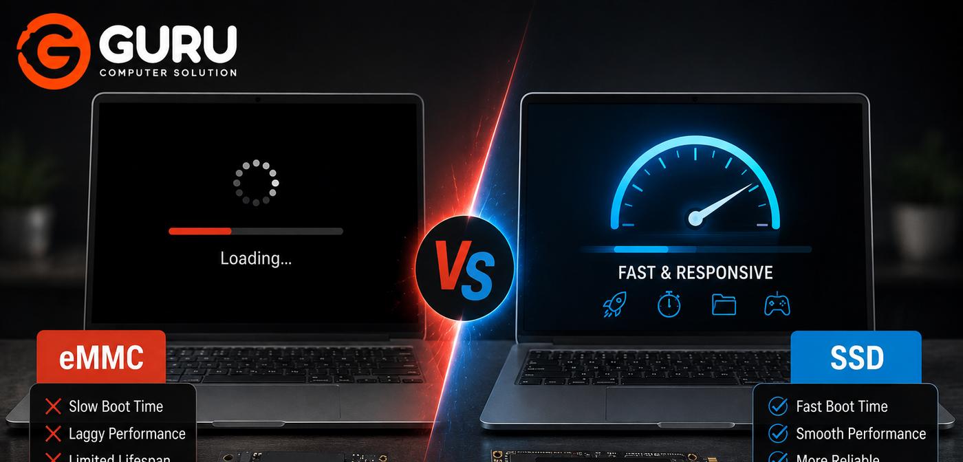 eMMC vs SSD: Why Your Cheap New Laptop Is So Painfully Slow and What You Can Do About It