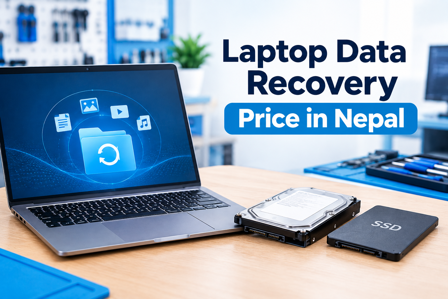 Laptop Data Recovery Price in Nepal – HDD, SSD & Deleted File Recovery
