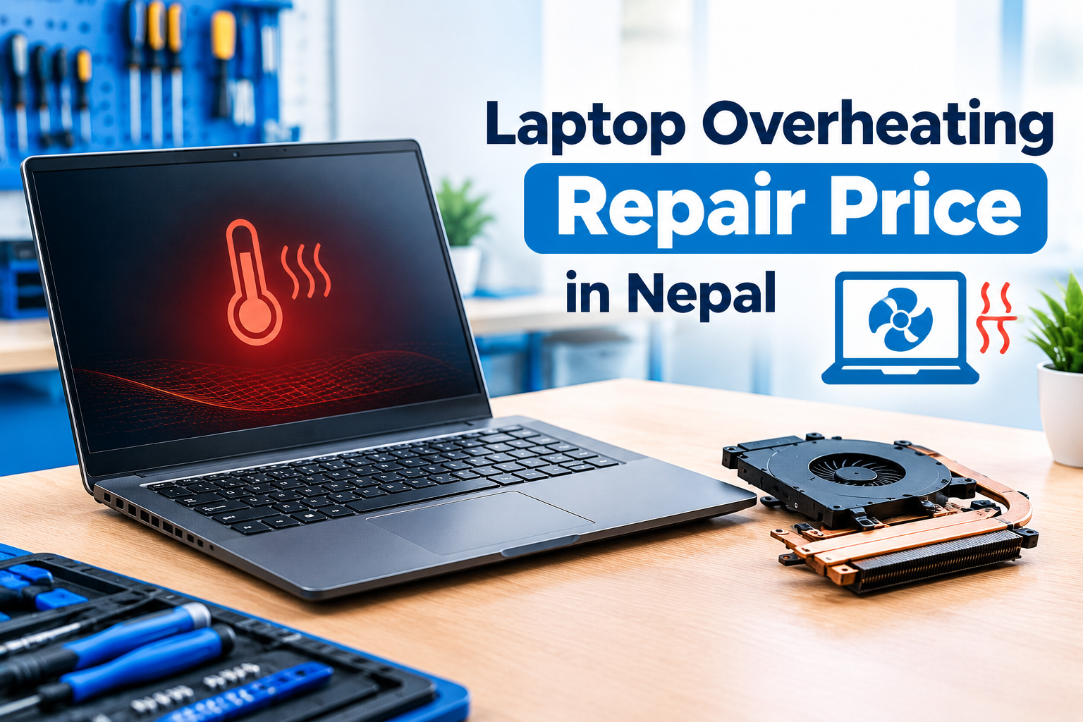 Laptop Overheating Repair Price in Nepal