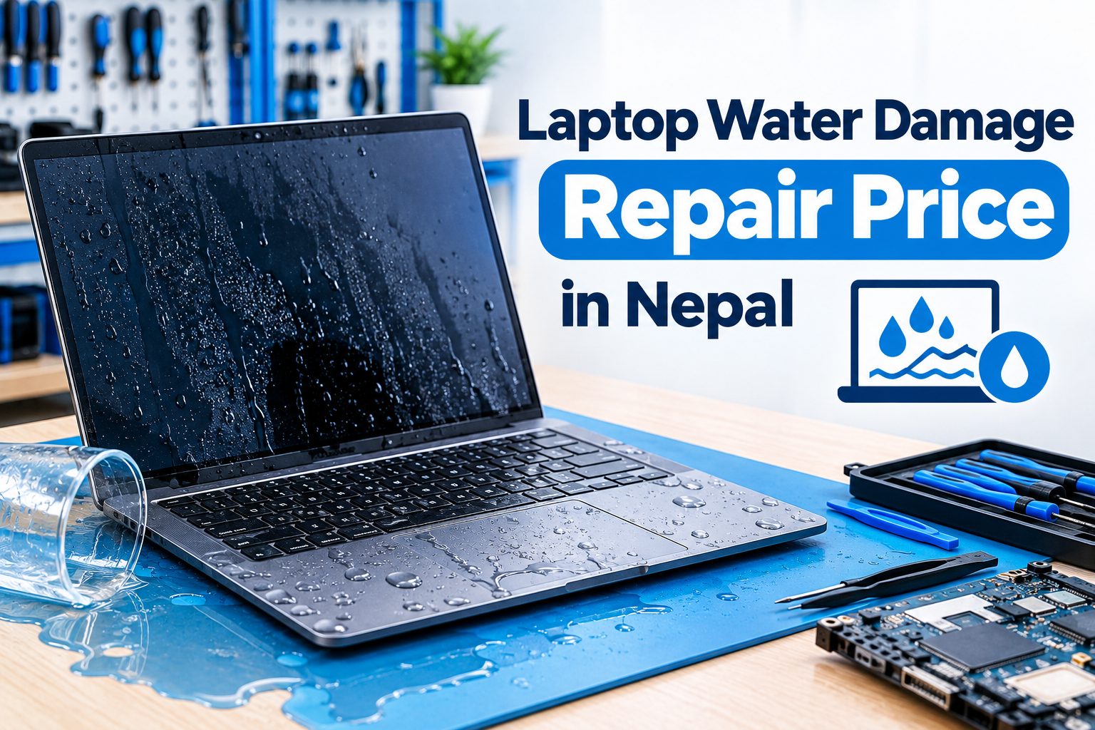 Laptop Water Damage Repair Price in Nepal