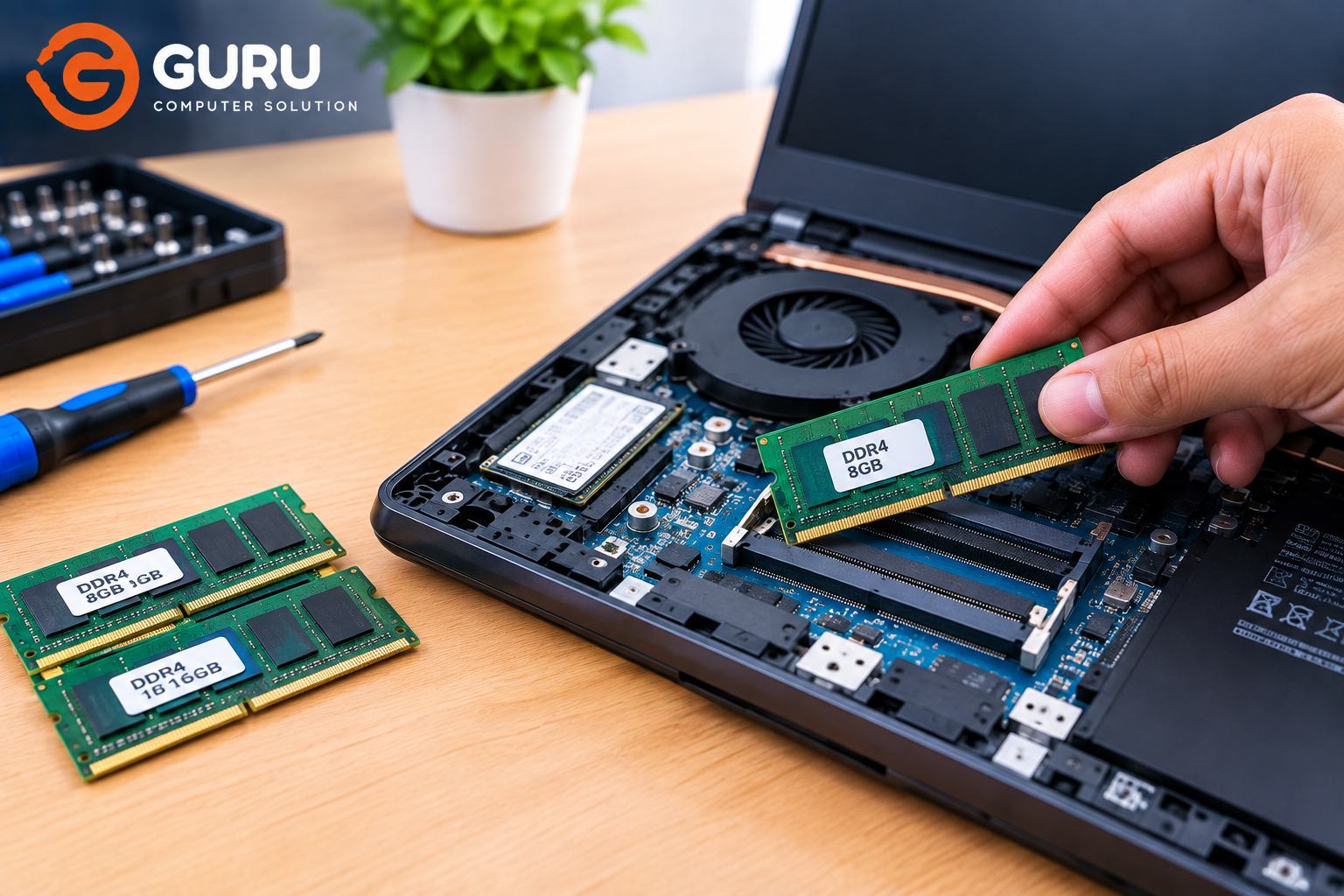 Laptop RAM Upgrade Price in Nepal: 8GB, 16GB & 32GB Cost Guide