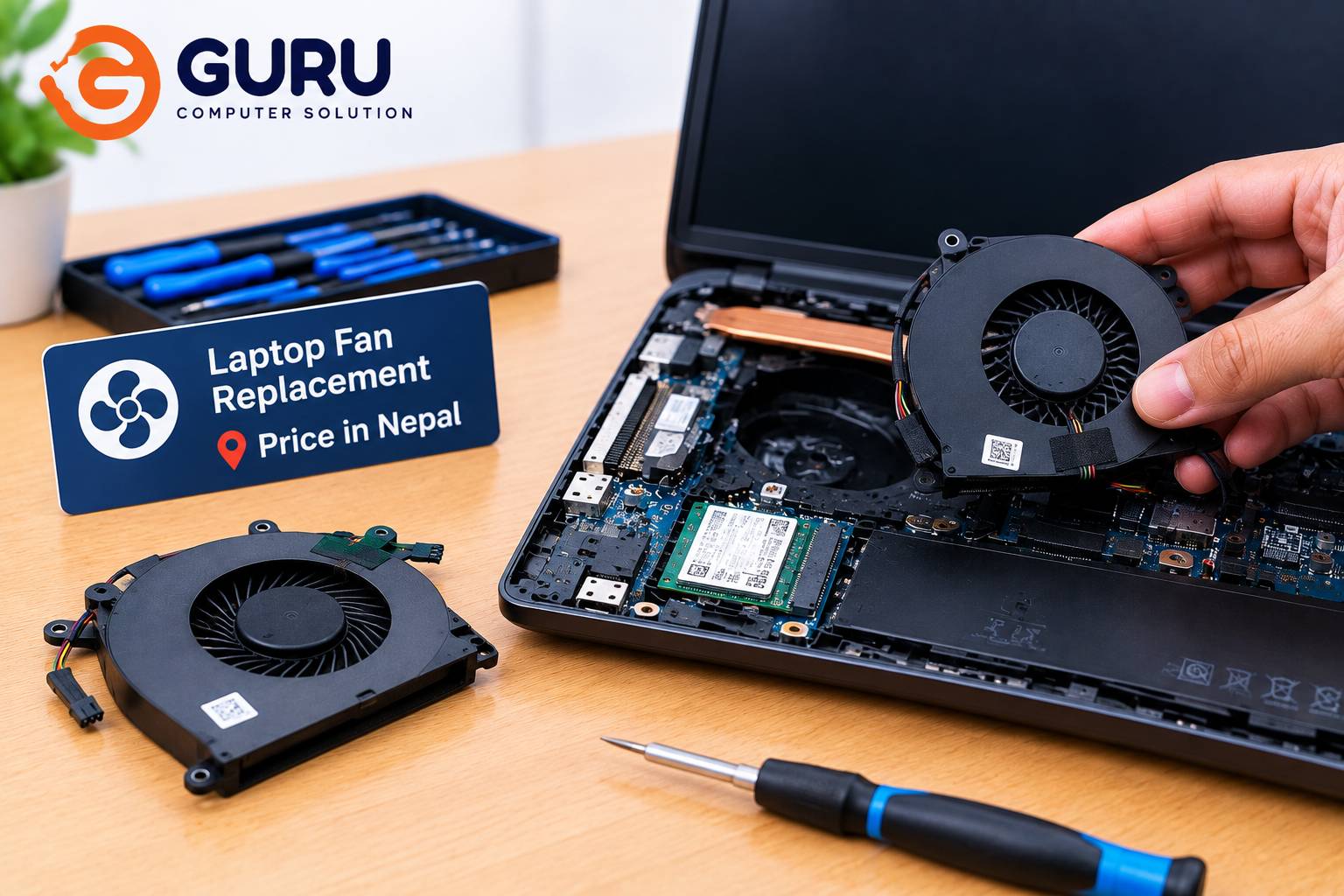 Laptop Fan Replacement Price in Nepal